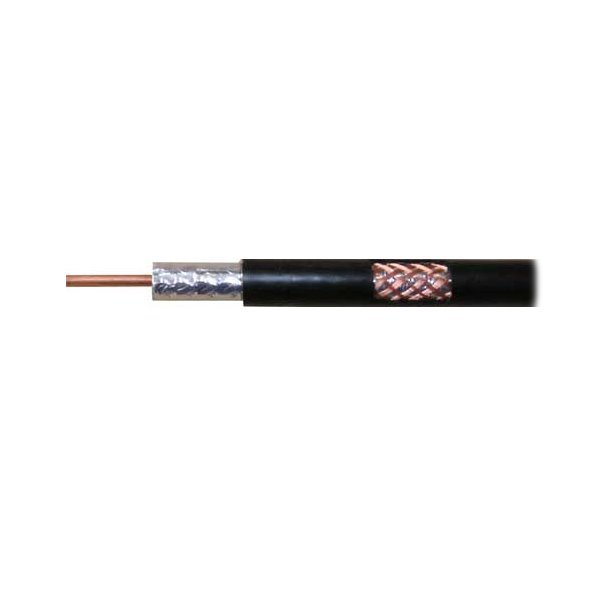 Koax.xl-RLH 1000, 0.2dB/m (10,3mm koax.) CU, dřevěná cívka 100m