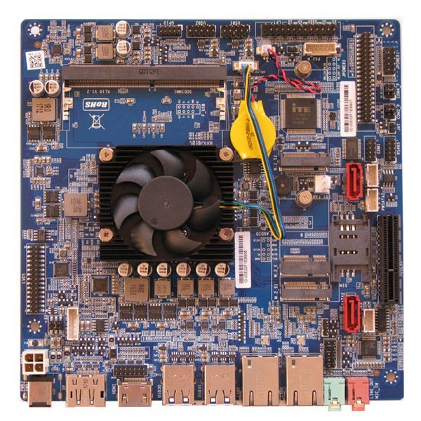 MB Intel i5-7200U 2x 2,5GHz, So-DIMM, HDMI+DP, 8x USB2.0/3.0, 7x COM, 12V, TDP 15W