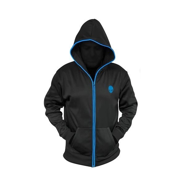 Mikina Dell Alienware Zip Glow Hoodie erna M A9742719 100MEGA Distribution s.r.o. Va kvalitni B2B distributor IT