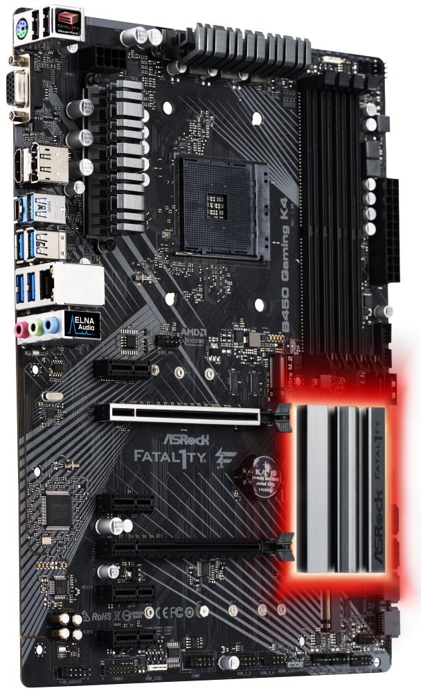 Zakladni Deska Asrock Fatal1ty B450 Gaming K4 B450 Gaming K4 100mega Distribution S R O