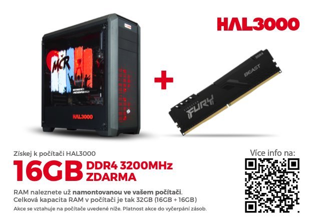 Operační paměť RAM 16 GB k HAL3000
