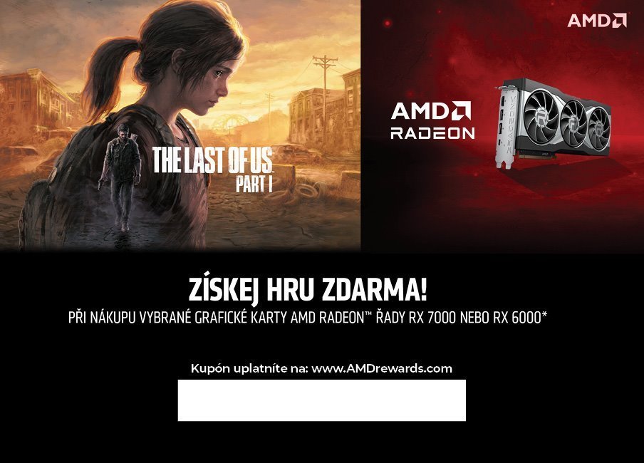 Kupón AMD na hru The Last of Us Part I