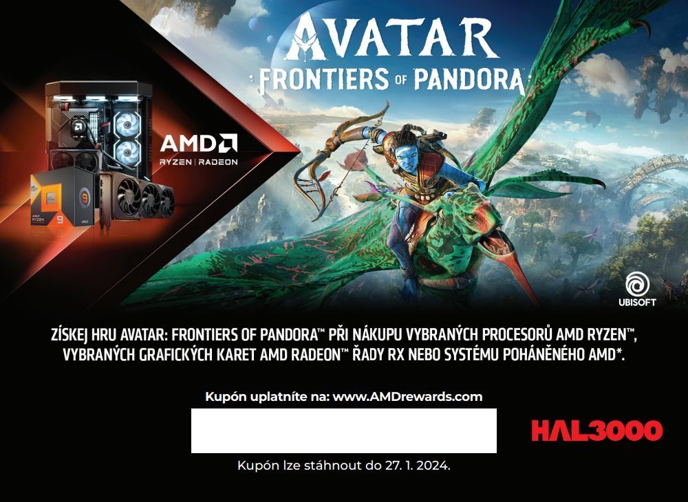 Kupón AMD na hru Avatar: Frontiers of Pandora (Game Bundle)