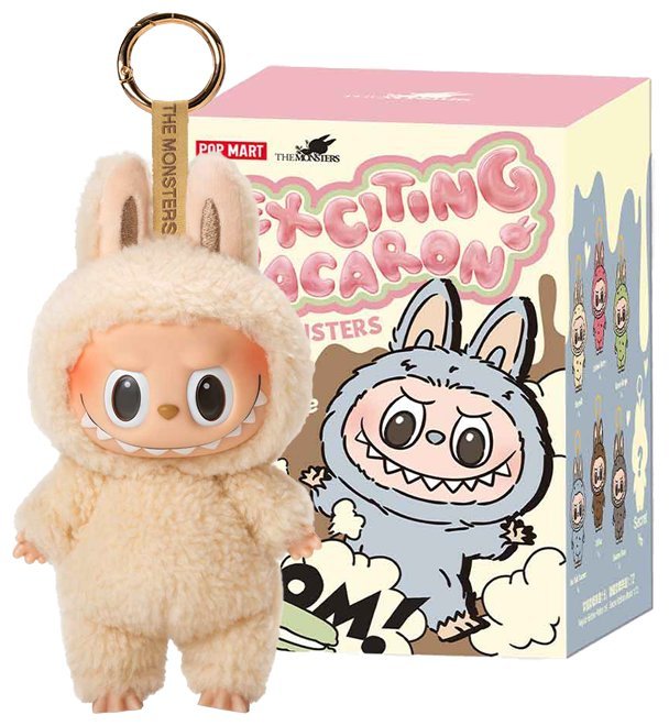 Pop Mart Labubu The Monsters Exciting Macaron přívěsek (Blind Box)