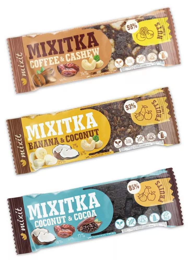Mixitka BEZ LEPKU různé druhy - náhodný výběr