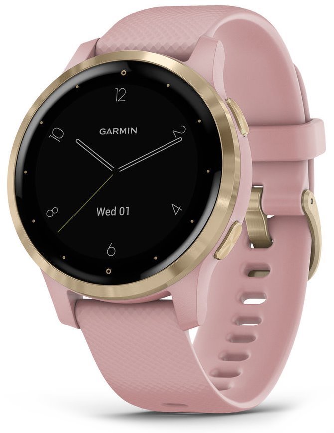 garmin vivoactive4s ruzovo zlate 010 02172 33 100mega distribution s r o