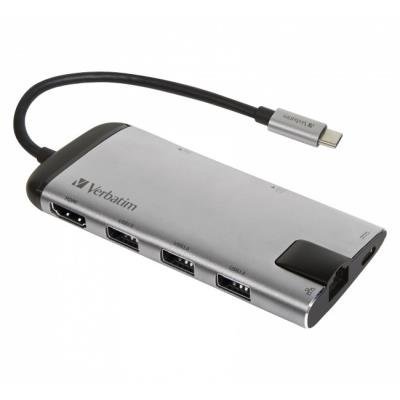 Verbatim Multiport USB Hub s ethernetem