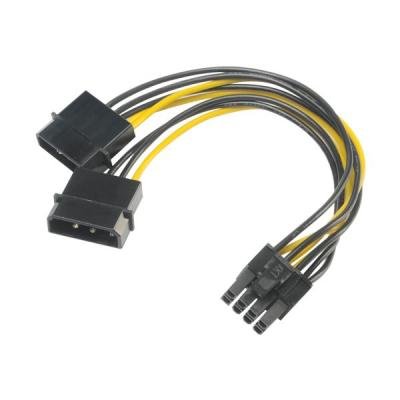 Redukce Akasa 4pin Molex na 8pin PCIe