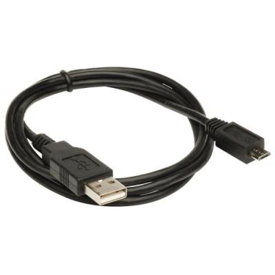 Kabel Akasa USB A na USB micro B 1m černý