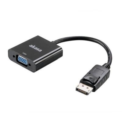Adaptér Akasa DisplayPort na VGA 20cm