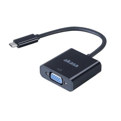 Adaptér Akasa USB Typ-C na VGA