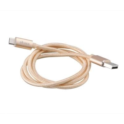 Kabel Akasa USB 2.0 typ A na typ C 1m