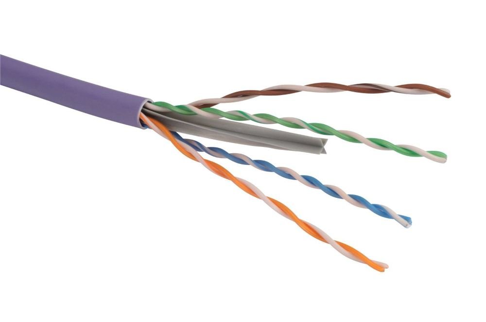 Síťový kabel Solarix UTP drát c6 305 m