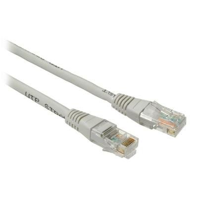 Patch kabel CAT6 UTP PVC 1m šedý non-snag-proof C6-155GY-1MB