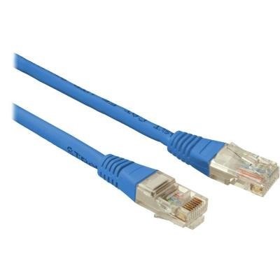 Patch kabel Solarix Cat6 UTP PVC 2m modrý