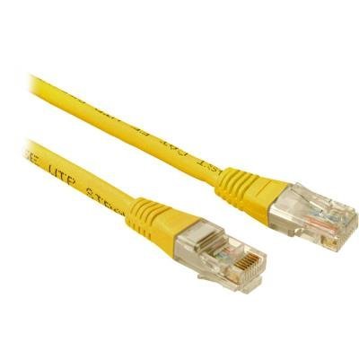 Patch kabel CAT6 UTP PVC 2m yellow non-snag-proof C6-114YE-2MB