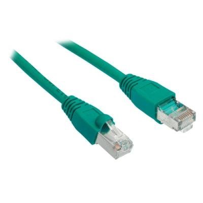 Patch kabel Solarix CAT6 SFTP PVC 2m zelený