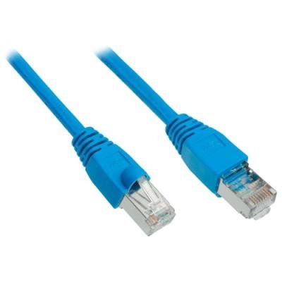 Patch kabel Solarix CAT6 SFTP PVC 2m modrý