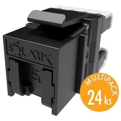 Solarix keystone UTP RJ-45 cat5e rychlozařezávací 24ks