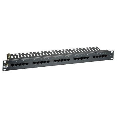 Patch panel Solarix SX25-ISDN-BK