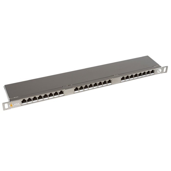 Solarix patch panel SX24HD-5E-STP-SL