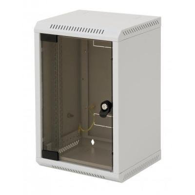 Triton 10" rack 1-sectioned 9U/300mm, glass doors