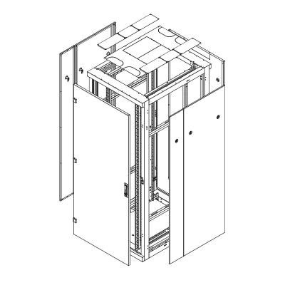 Rozvaděč Triton RXA 19" 42U 800mm