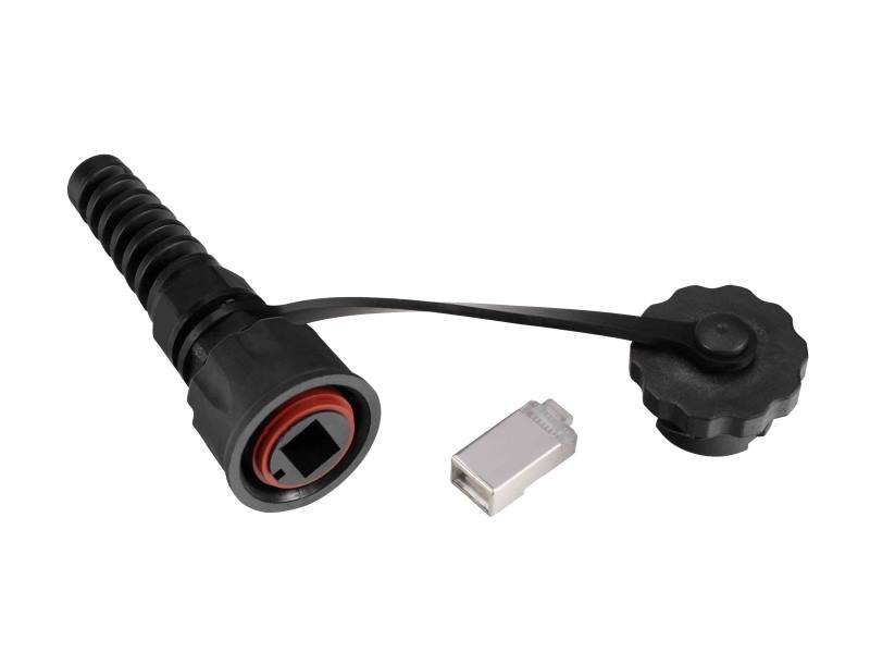 Manžetka pro plug na licnu Solarix CAT5E STP