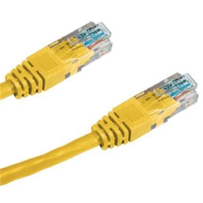 NetX Kabel Patch UTP c6 5m žlutý