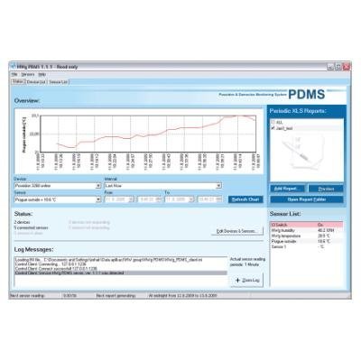 Monitorovací software HWg HWg-PDMS 8