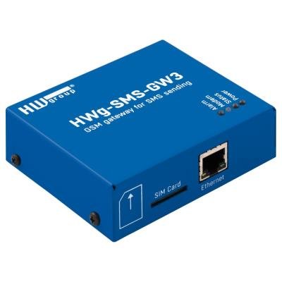 HWg-SMS-GW3 plain - SMS gateway for sending alarms (unit only)