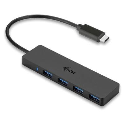 USB Hub I-TEC Slim USB-C 4 porty