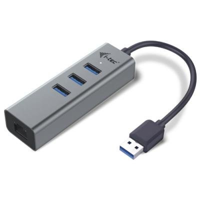 I-TEC Metal 3× USB 3.0 + RJ-45
