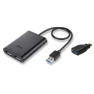 Adaptér I-TEC USB 3.0 na 2x Display Port