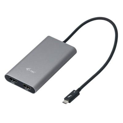 Adaptér I-TEC Thunderbolt 3 na 2x HDMI