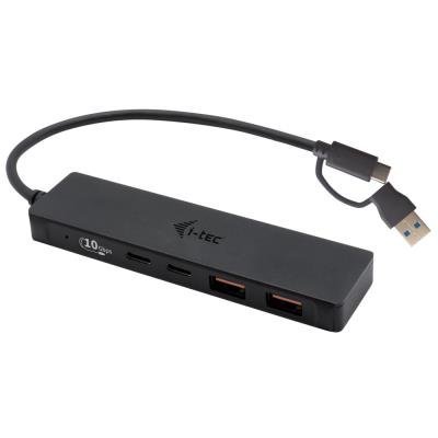 I-TEC Metal HUB 2x USB 3.0 + 2x USB-C