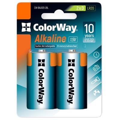 ColorWay Alkaline Power D (LR20) 2ks