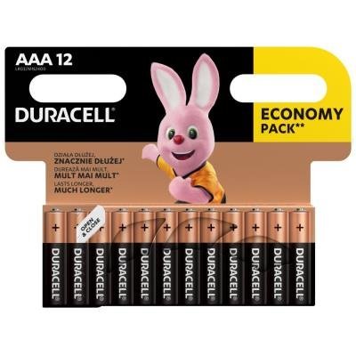 Duracell Basic alkalická baterie 12 ks (AAA)