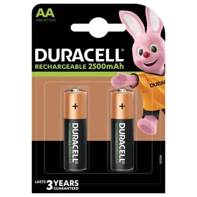 Duracell Rechargeable baterie 2500mAh 2 ks (AA)