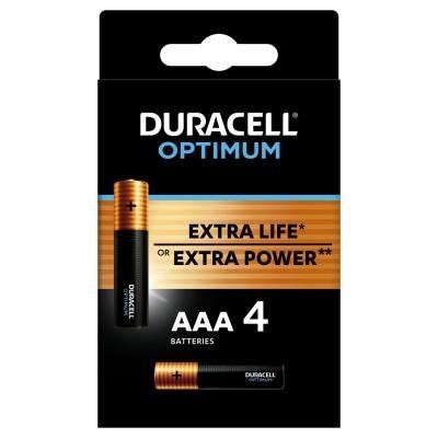 DURACELL Optimum AAA 4ks