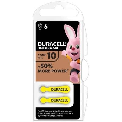 DURACELL HA 10 6ks