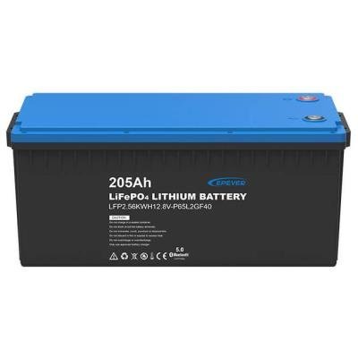 EPEVER LFP2.56KWH12.8V-P65L2GF40 LiFePO4 baterie (12V/205Ah), Bluetooth