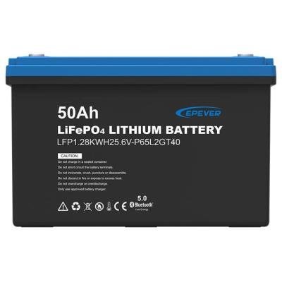 EPEVER LFP1.28KWH25.6V-P65L2GT40 LiFePO4 baterie (24V/50Ah), Bluetooth