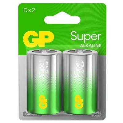 Baterie GP 1,5V LR20 (D) Super 2ks