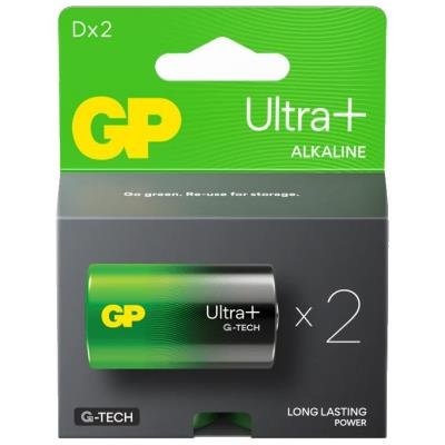 GP D (LR20) Ultra Plus 1,5V 2ks
