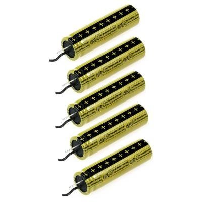 LTO18650 Nabíjecí článek: 2,4 V 1300 mAh (titaničitan lithný), balení 5 ks