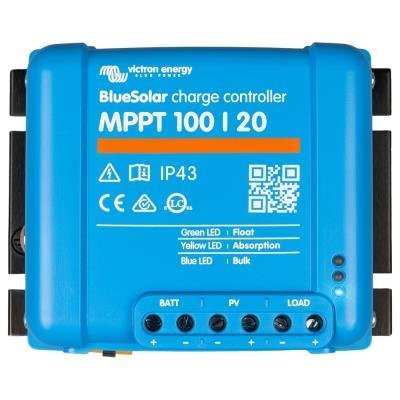 Victron BlueSolar 100/20 MPPT regulator, 12/24/48V