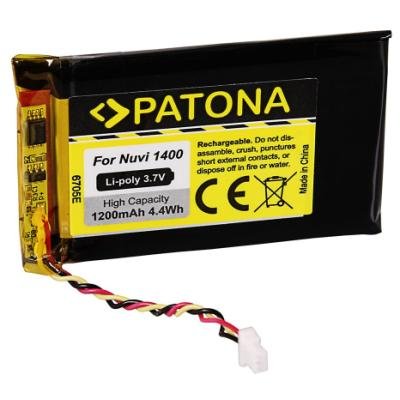 Baterie PATONA pro Garmin Nuvi 1400 1200 mAh