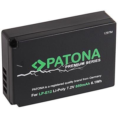 Baterie PATONA kompatibilní s Canon LP-E12