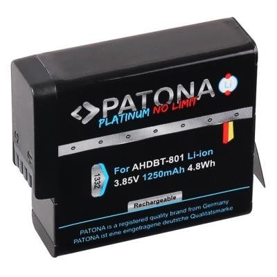 PATONA PLATINUM pro GoPro Hero 5/6/7/8 1250mAh